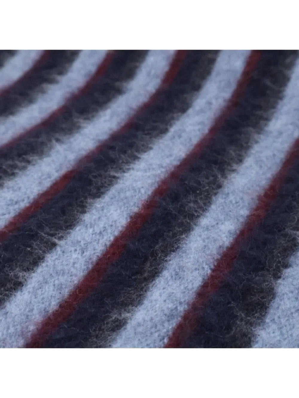 Louis Vuitton Lambswool Cashmere Striped Fringe